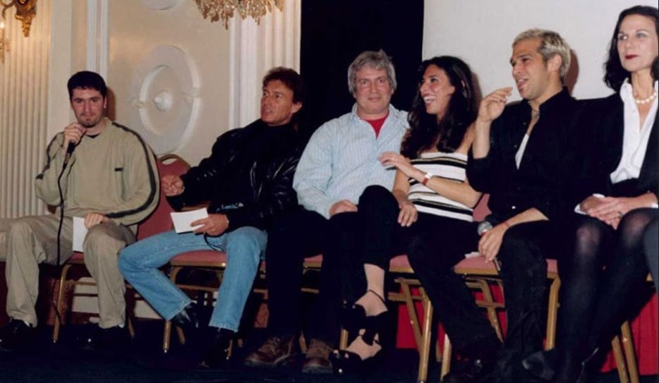 Desiree Gould at Sleepaway Camp Reunion stage