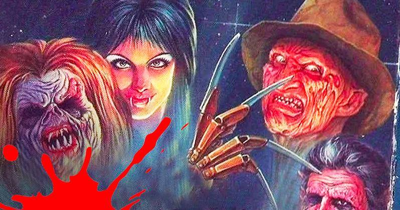 FANGORIA Weekend of Horrors promotional artwork with horror characters