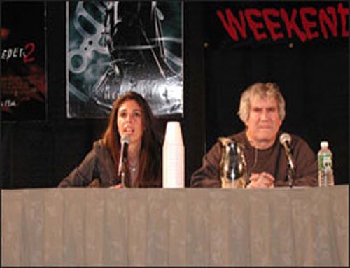 Felissa talks about making movies, Robert answers questions with, "Maybe," "We'll see," and "anything is possible"...