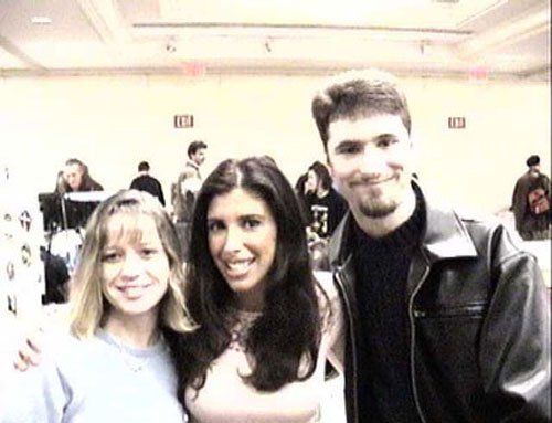 Rachael, Felissa, and Jeff pose for a snap.