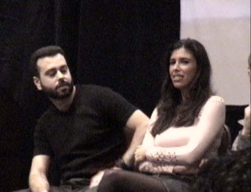 Dante and Felissa on stage!