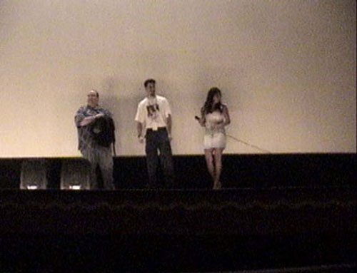Felissa, Jeff, and Michael Felsher from ANCHOR BAY ENTERTAINMENT do some trivia with the fans to win a SLEEPAWAY DVD BOX SET!!!