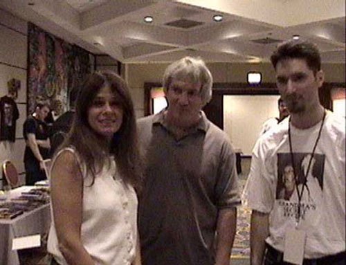 Jeff with SLEEPAWAY CAMP director Robert Hiltzik (who makes a cameo in GRANDMA) and Robert's beautiful wife Missy who attended the premiere together. Missy had a blast watching the crowd's enthusiastic response to GRANDMA saying that she "really enjoyed the film and it kept everyone very entertained!" Robert noted that he thought GRANDMA was a "very interesting Character!" (This coming from the guy who created AUNT MARTHA, CHEF ARTIE, and ANGELA) LOL.