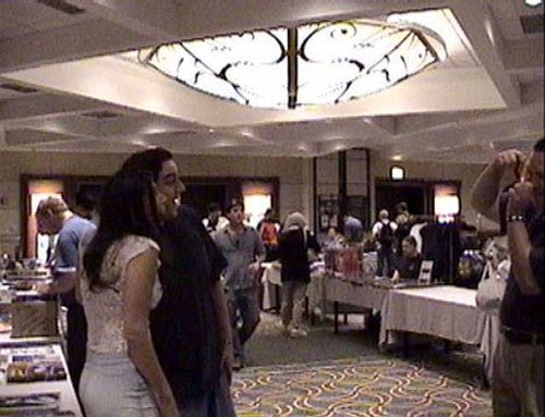 Felissa and Jeff pose for some snaps with...