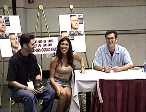 It's THE BRUCE CAMPBELL SHOW with tonight's guests, SLEEPAWAYCAMPMOVIES.COM's Felissa Rose and Jeff Hayes