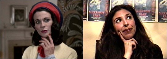 Felissa Rose doing her Aunt Martha impersonation