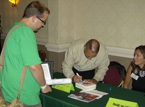 Geno signs a Survival Kit!