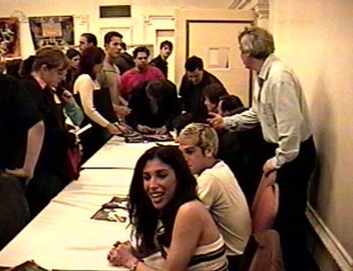 Another look at the signing table.