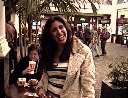 The beautiful Felissa strikes a pose in the lobby of the NEW YORKER HOTEL!