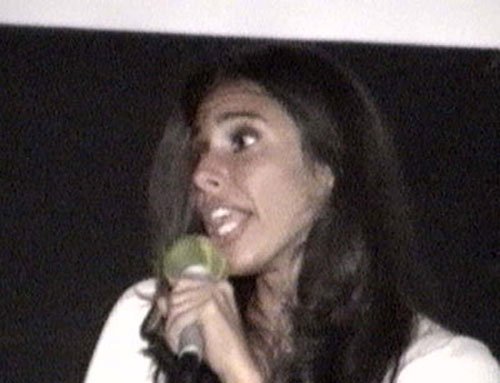 Felissa puts on a prissy "Judy" face. LOL.