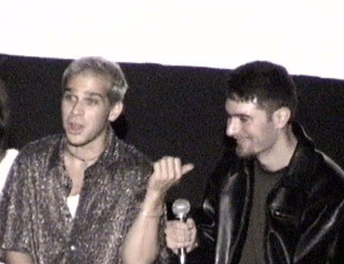 Jon tells the crowd: "Jeff knew that SLEEPAWAY would make a comeback 5 years before any of the rest of us."