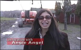 Angie Angel on-location video still