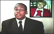 Riffley Rogers video still with Barbara O'Connor inset