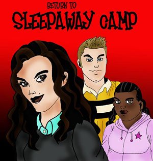 Return to Sleepaway Camp fan comic artwork by Tony Andruss