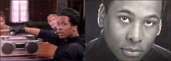 Daryl as Riff in the late 80's, and now, just over a decade later!