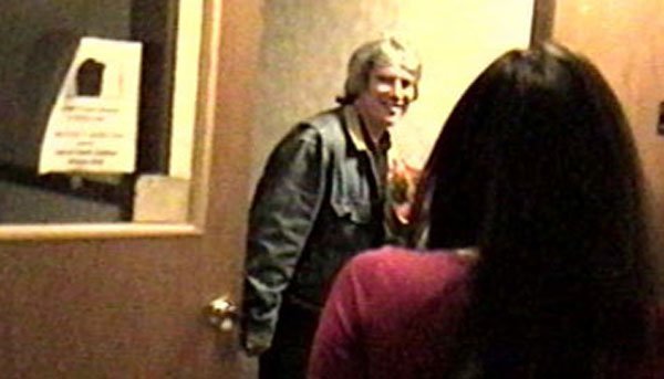 Robert arrives!! Well hello there Angela!