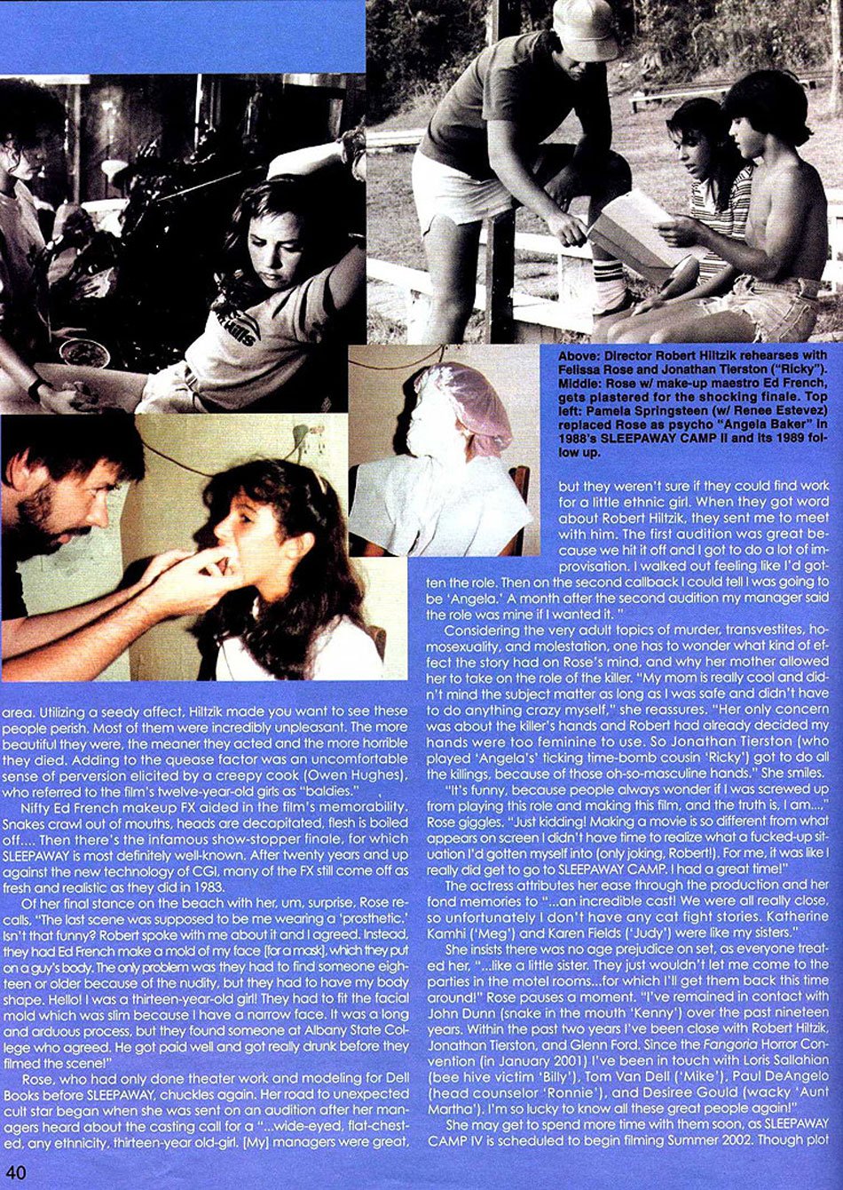 Femme Fatales Magazine Felissa Rose Spread