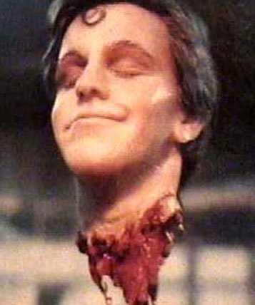 A nice gruesome look at Chris Collet's decapitation