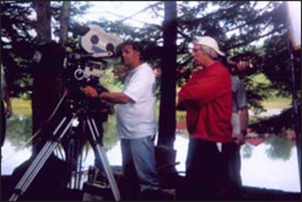 Robert and renowned cinematographer Ken Kelsch make sure the new SLEEPAWAY looks hot!!
