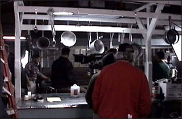 Where do they keep the extra large pots used for cooking corn on the cob? Only "Artie the chef" really knows!