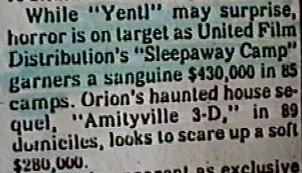 Sleepaway Camp Publicity