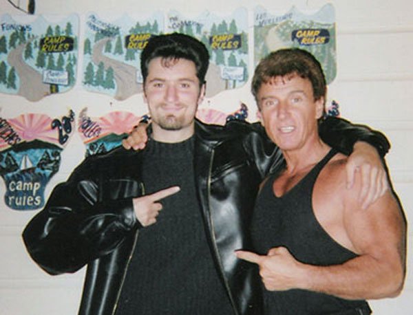 Who's the man? Jeff with the living legend: Ronnie (Paul DeAngelo)!
