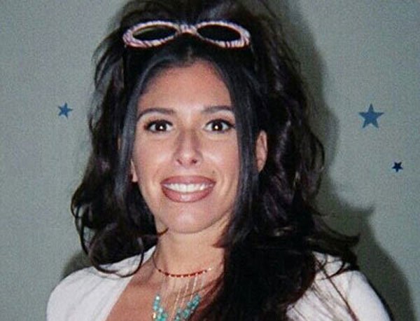 Felissa Rose before shooting her scene as "Angela"
