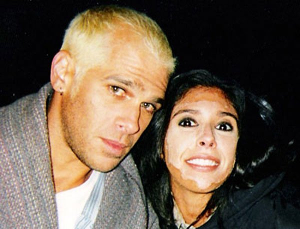 Ricky (Jonathan Tiersten) and Angela (Felissa Rose) on the night of the big reveal