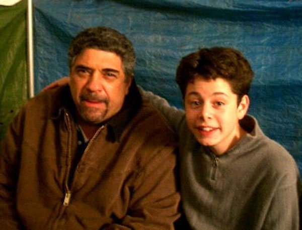 Pee Pee (Paul Iacono) grabs a snap with Vinny