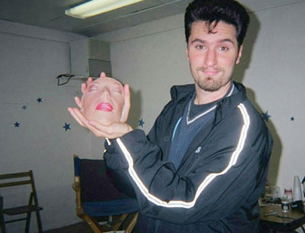 Who belongs to "the face" Jeff is holding???