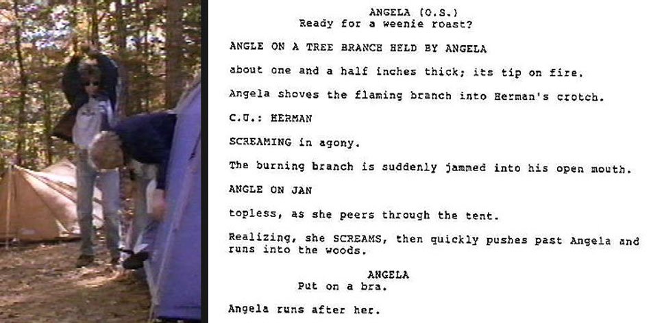 Sleepaway Camp III script excerpt 1
