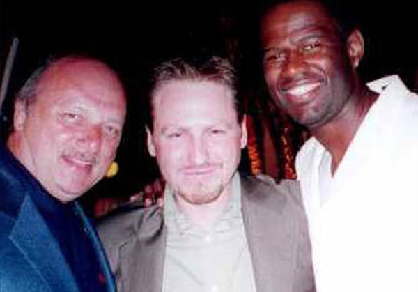 Tom with Dennis Franz and Brian McKnight
