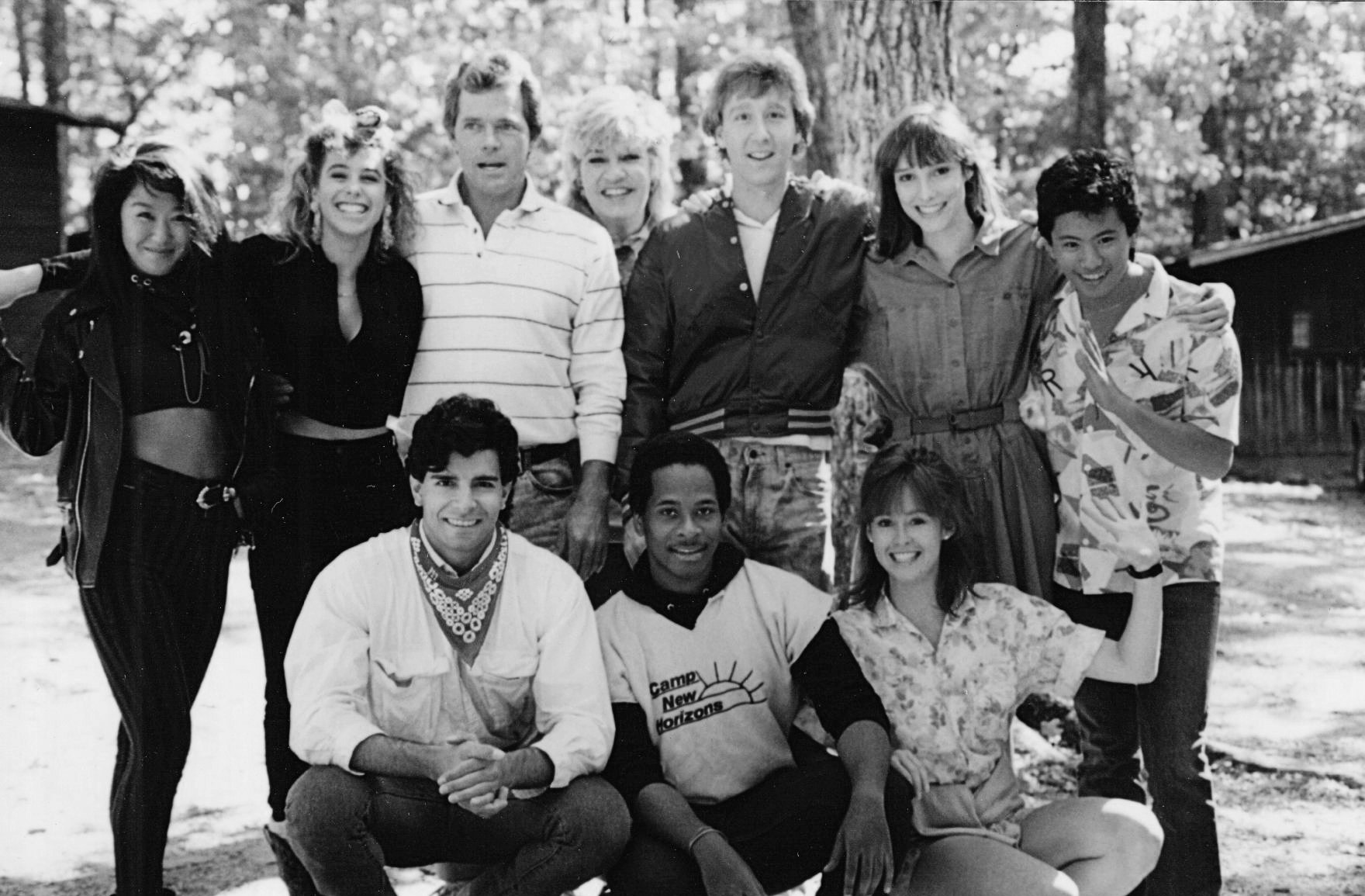 Cast group portrait from Sleepaway Camp III