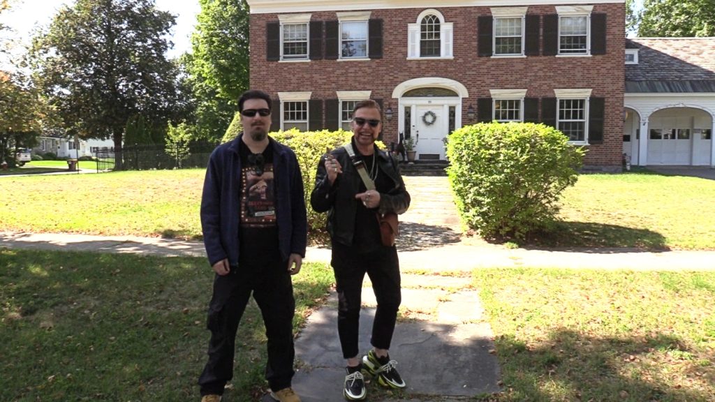 Jeff and Loris stop by AUNT MARTHA'S HOUSE on the way to camp.